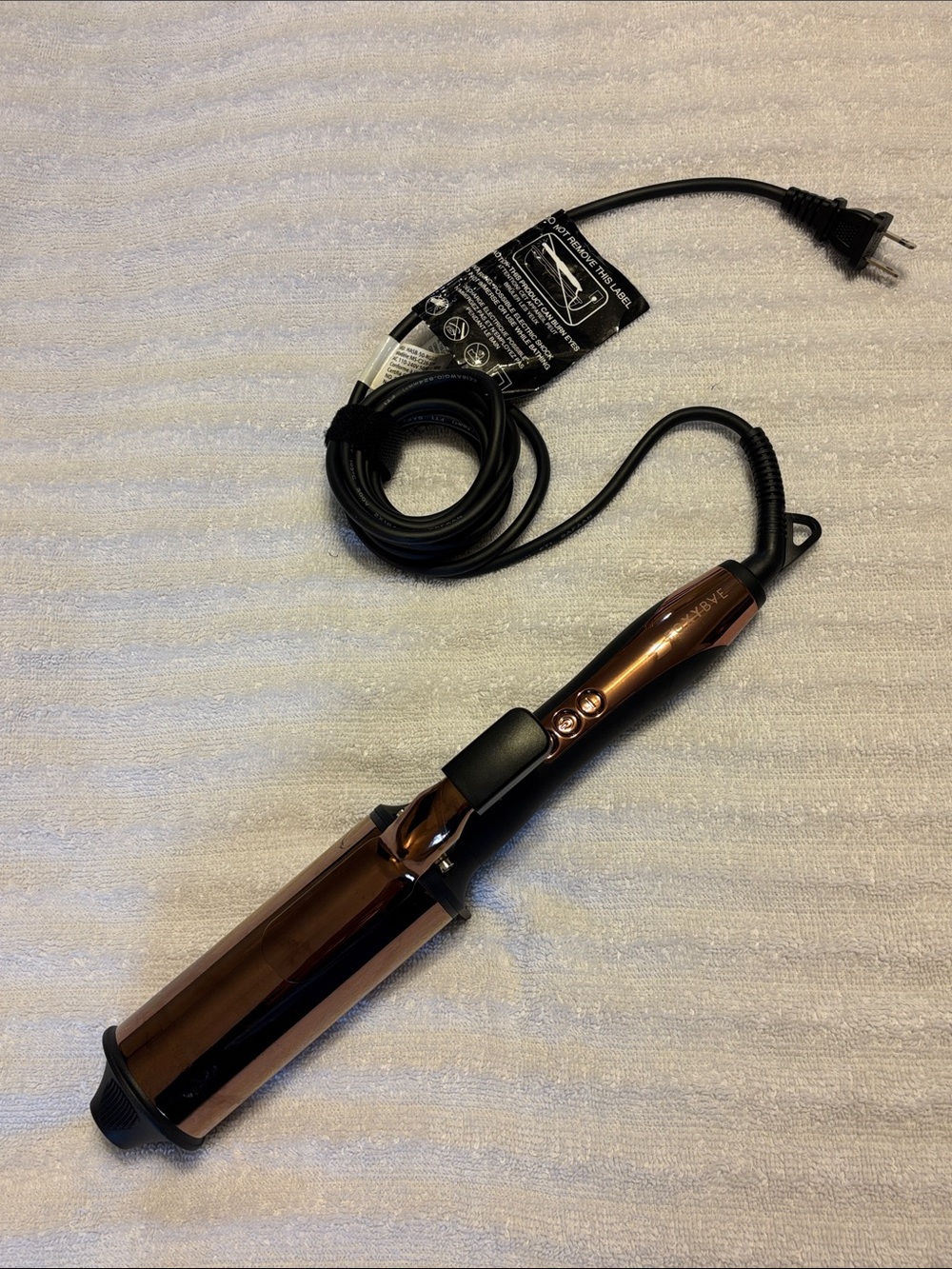 Foxybae 2”. Curling Iron in Metallic Copper